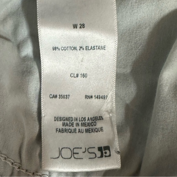 Joe's Size 28 The Charlie Gray Vetiver High Rise Skinny Stretch Ankle Jeans - Picture 7 of 13